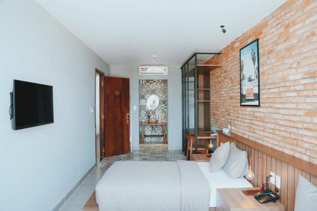 Трехместный (Улучшенный трехместный номер), Marilyn Boutique Hotel Nha Trang