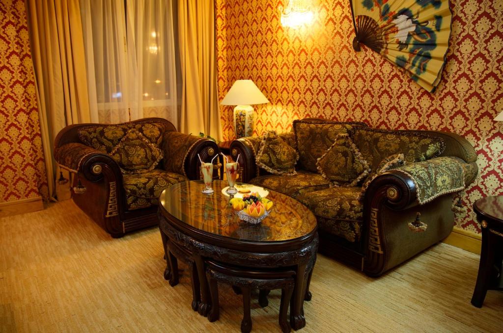 Сьюит (Улучшенный люкс) отеля Haffa House Hotel, Маскат