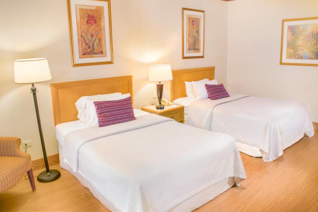 Двухместный (Двухместный номер с 2 двуспальными кроватями - Для некурящих) отеля iStay Hotel Ciudad Victoria, Сьюдад-Виктория