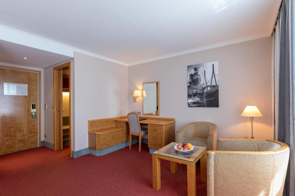 Двухместный (Двухместный номер «Комфорт» с 1 кроватью) отеля Hotel Europäischer Hof Hamburg, Гамбург