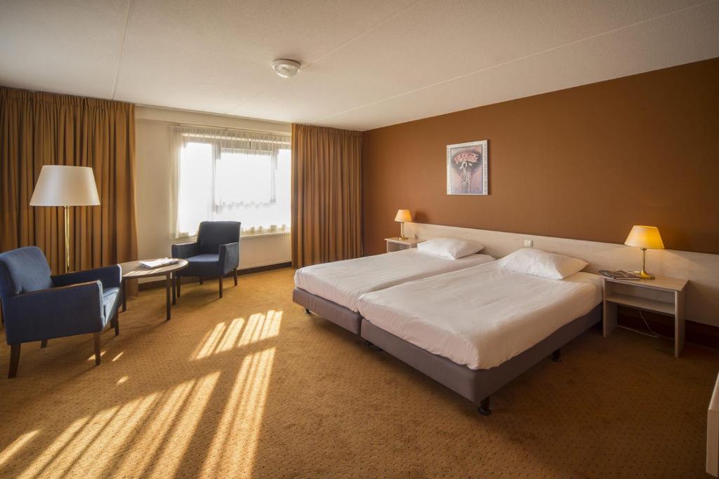 Двухместный (Классический двухместный номер с 2 отдельными кроватями и ванной) отеля ReeHorst, Утрехт