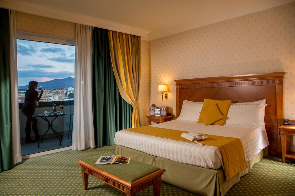 Двухместный (Номер Делюкс с кроватью размера «king-size») отеля Best Western Hotel Viterbo, Витербо