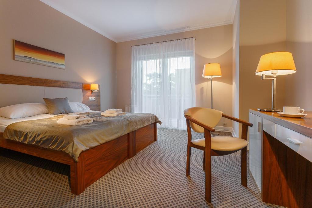 Двухместный (Стандартный двухместный номер с 2 отдельными кроватями) отеля Best Western Hotel Jurata, Юрата