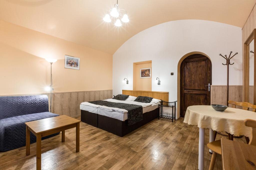 Апартаменты (Апартаменты с 1 спальней и дополнительной кроватью) апартамента Davids, Прага
