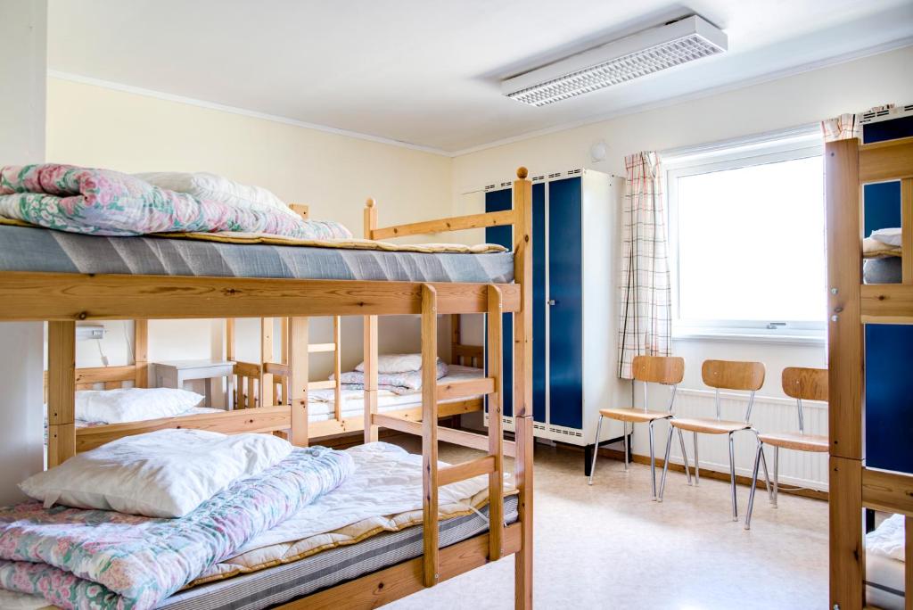 Номер (Кровать в общем 8-местном номере для мужчин и женщин) хостела STF Hostel Sälen, Стётен