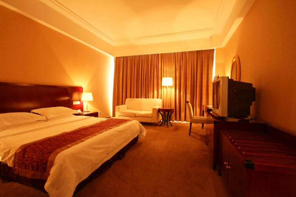 Двухместный (Двухместный номер Делюкс с 1 кроватью) отеля Jiangxi Grand Hotel Beijing, Пекин