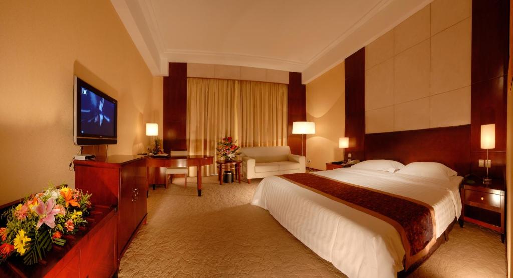 Двухместный (Двухместный номер бизнес-класса с 1 кроватью) отеля Jiangxi Grand Hotel Beijing, Пекин
