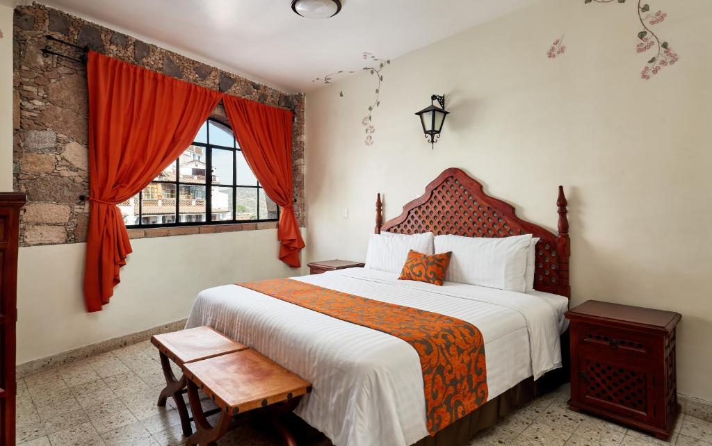 Двухместный (Двухместный номер с 1 кроватью) отеля Hotel Agua Escondida, Таско-де-Аларкон