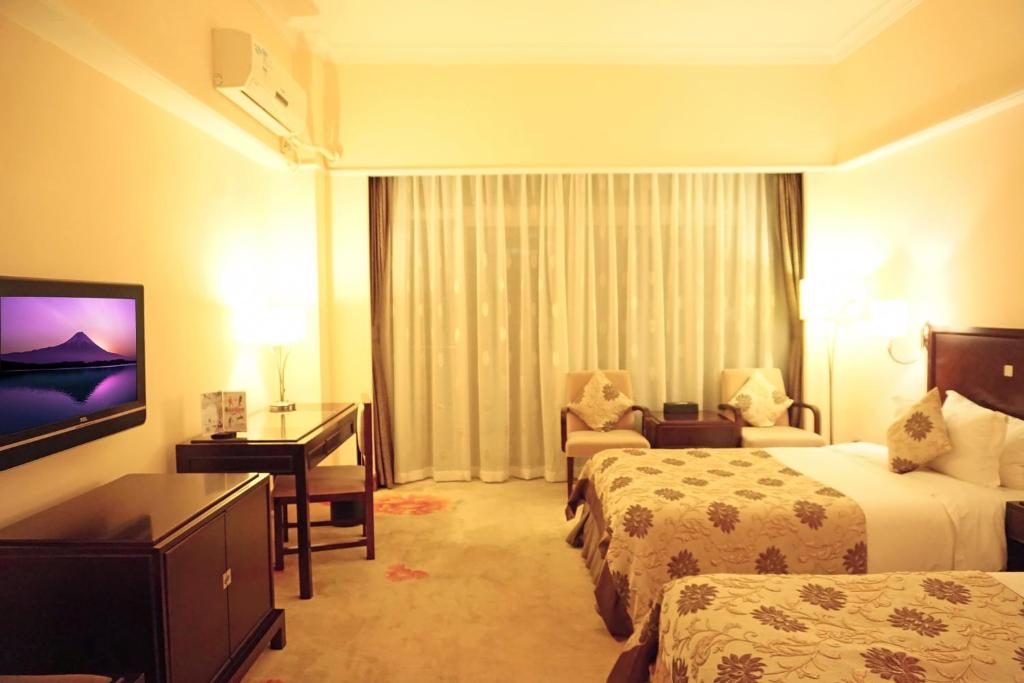 Двухместный (Стандартный двухместный номер с 1 кроватью или 2 отдельными кроватями) отеля University Town International Hotel, Гуанчжоу