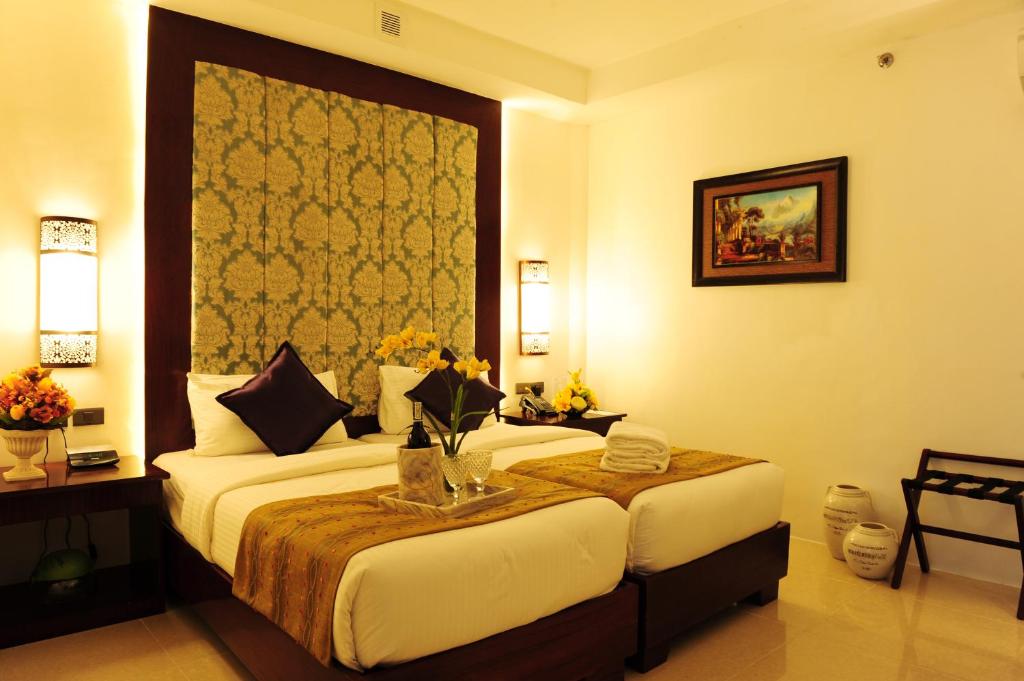 Двухместный (Стандартный двухместный номер с 2 отдельными кроватями) курортного отеля Boracay Summer Palace Hotel, Боракай