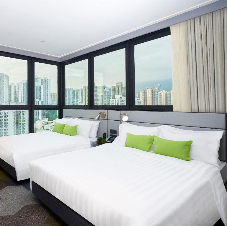Семейный (Premier Ease - Upper Floors) отеля Hotel Ease Access Tsuen Wan, Гонконг (город)