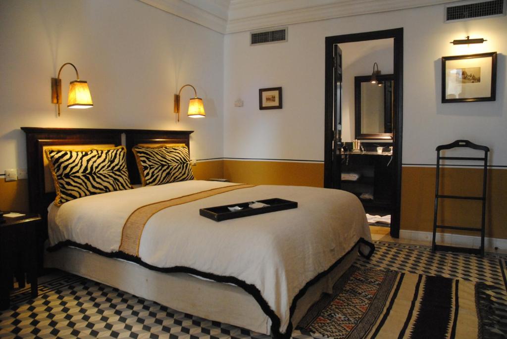 Двухместный (Классический двухместный номер с 1 кроватью) отеля Heure Bleue Palais - Relais & Châteaux, Эс-Сувейра
