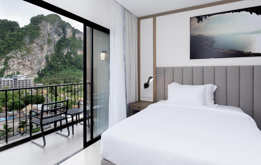 Двухместный (Двухместный номер Делюкс с 1 кроватью или 2 отдельными кроватями) отеля Sugar Marina Resort CLIFFHANGER Aonang, Краби