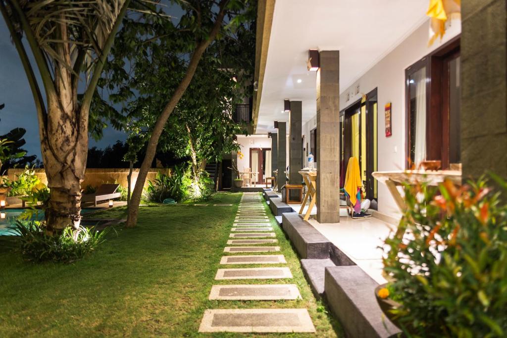 Двухместный (Двухместный номер Делюкс с 1 кроватью), Umah Tikari Guesthouse