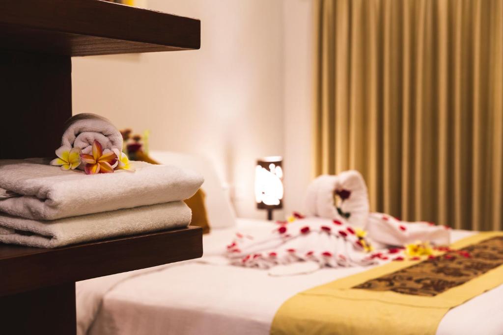 Двухместный (Двухместный номер Делюкс с 1 кроватью), Umah Tikari Guesthouse