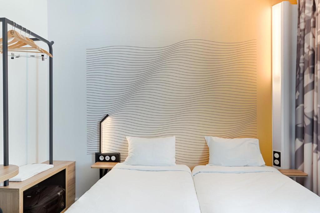 Двухместный (Двухместный номер с 2 отдельными кроватями) отеля B&B Hôtel Marseille Centre La Joliette, Марсель