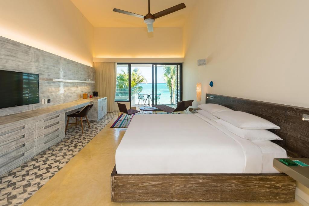 Студио (Номер-студио с видом на океан), Andaz Mayakoba - a concept by Hyatt