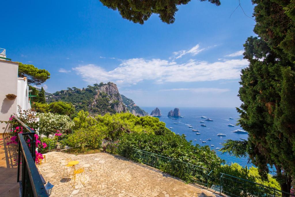 Одноместный (Одноместный номер Делюкс с видом на море), VILLA OLGA LUXURY CAPRI