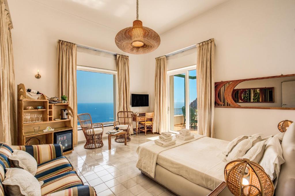 Сьюит (Люкс с видом на море), VILLA OLGA LUXURY CAPRI