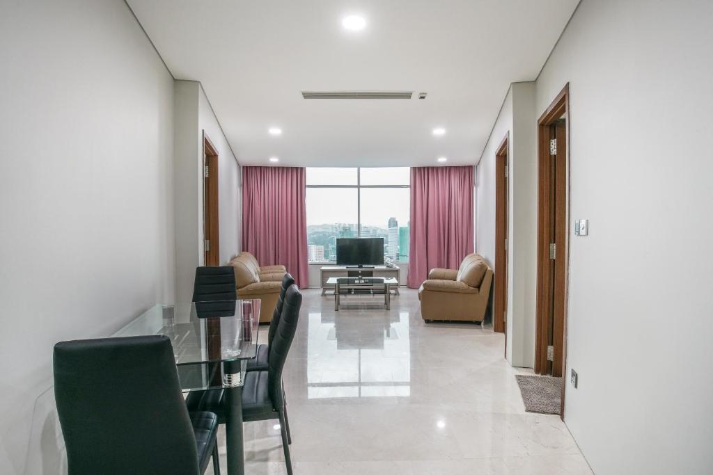 Апартаменты (Luxury Two-Bedroom Suite (No Balcony)), The Penthouse KLCC