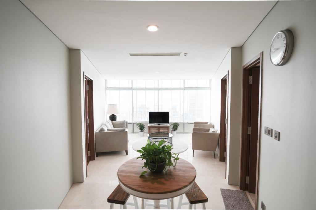 Апартаменты (Luxury Two-Bedroom Suite (No Balcony)) апартамента The Penthouse KLCC, Куала-Лумпур