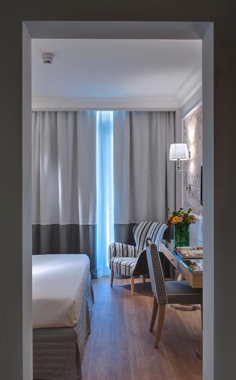 Одноместный (Классический одноместный номер с балконом) отеля Hotel Terme Mioni Pezzato & Spa, Абано-Терме