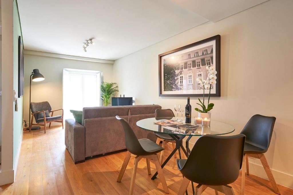 Апартаменты (Апартаменты с 1 спальней и видом на реку), Lisbon Five Stars Apartments Bica