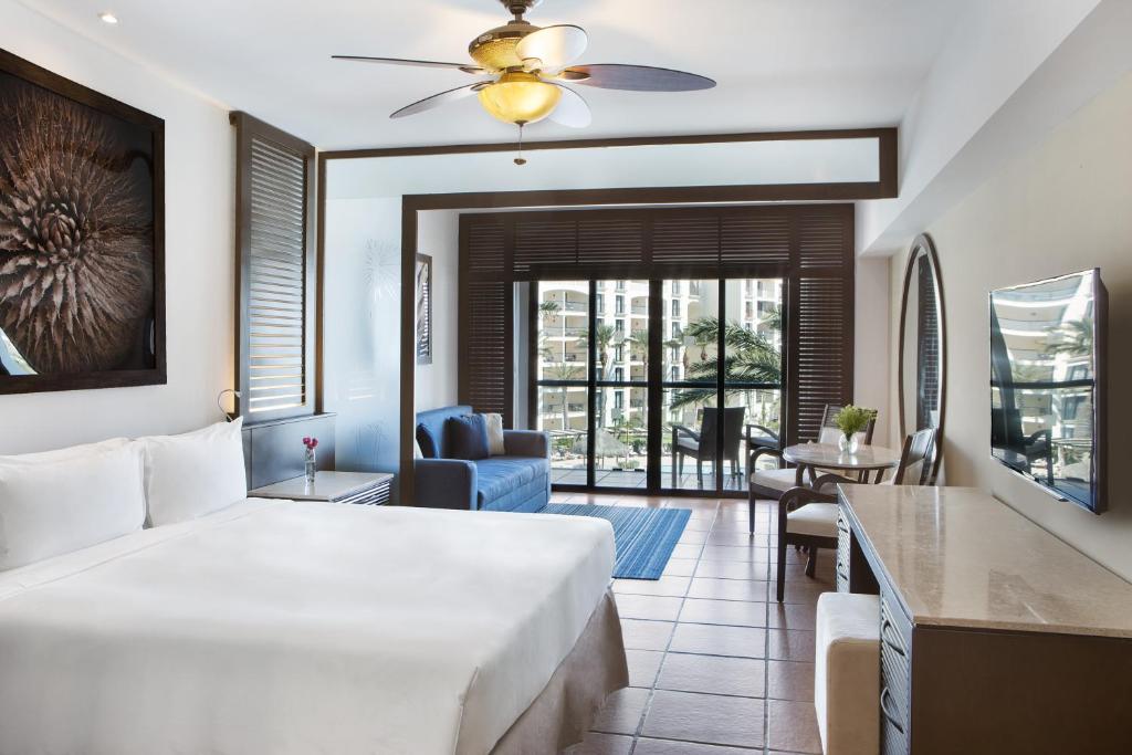 Двухместный (Номер Ziva с кроватью размера «king-size», вид на океан) курортного отеля Hyatt Ziva Los Cabos - Все включено, Сан-Хосе-дель-Кабо