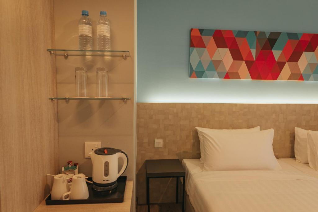 Двухместный (Двухместный номер Делюкс с 1 кроватью или 2 отдельными кроватями) отеля RHR Hotel - Selayang, Куала-Лумпур