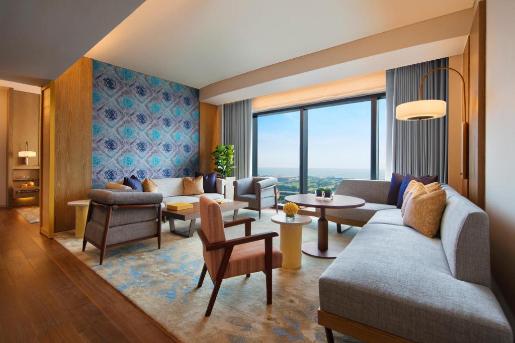 Сьюит (Просторный люкс Andaz с кроватью размера «king-size»), Andaz Singapore – A Concept by Hyatt