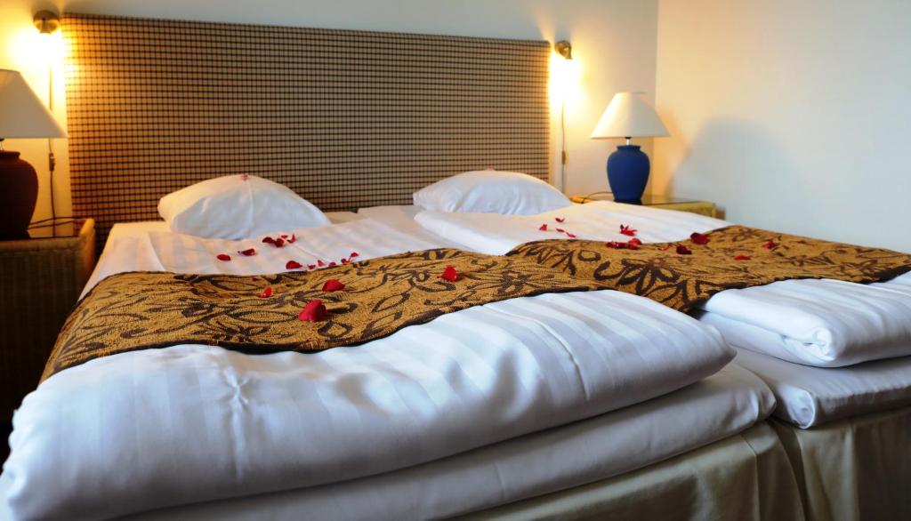 Двухместный (Улучшенный двухместный номер с 1 кроватью или 2 отдельными кроватями) отеля Finlandia Hotel Seurahuone, Коккола