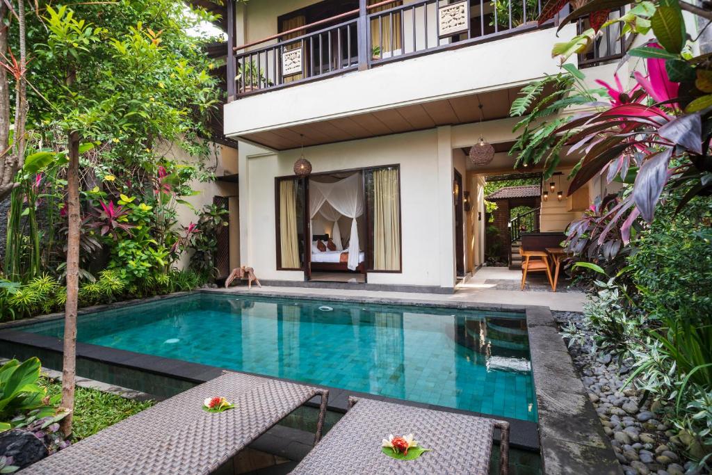 Вилла (Вилла с 1 спальней и собственным бассейном) отеля Bali Ayu Hotel & Villas, Семиньяк