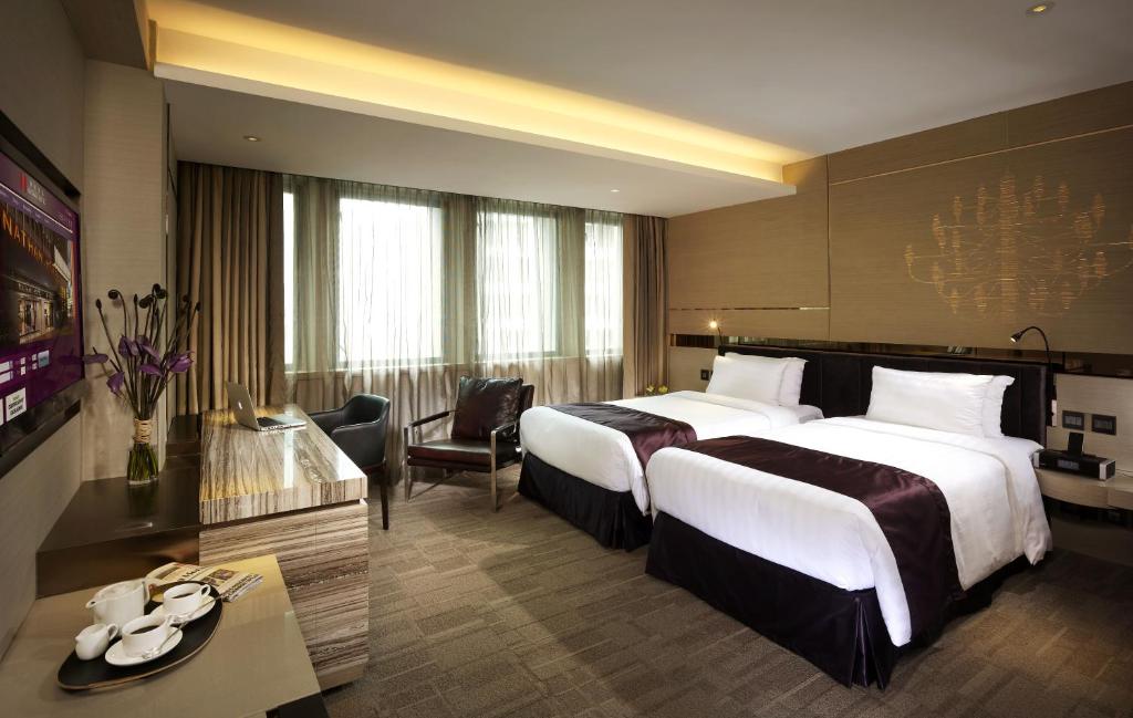 Двухместный (Platinum Grand Room) отеля Nathan Hotel, Гонконг (город)