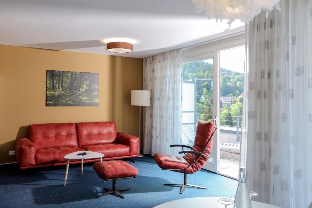 Апартаменты (Апартаменты с 2 спальнями) отеля Schwarzwald Panorama, Баден-Баден