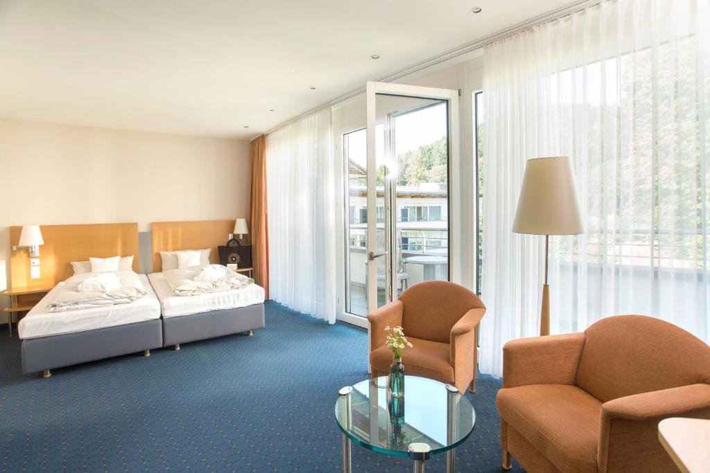 Двухместный (Классический двухместный номер с 1 кроватью) отеля Schwarzwald Panorama, Баден-Баден