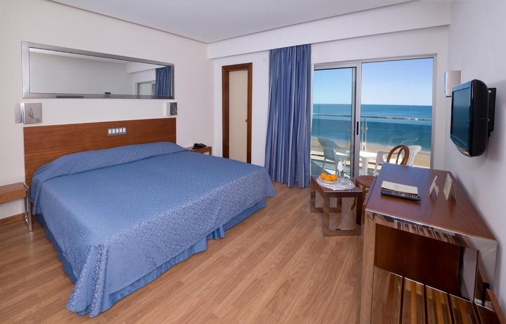 Двухместный (Двухместный номер с 2 отдельными кроватями и видом на пляж) отеля Alisios, Албуфейра