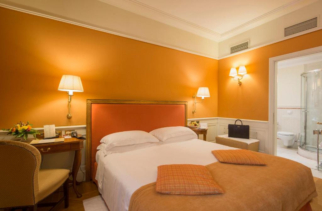 Двухместный (Двухместный номер с 1 кроватью) отеля Hotel Corona d'Oro, Болонья