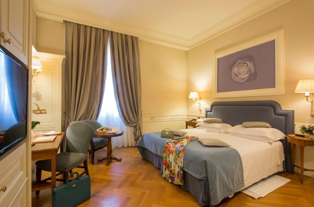 Двухместный (Двухместный номер Делюкс с 1 кроватью) отеля Hotel Corona d'Oro, Болонья