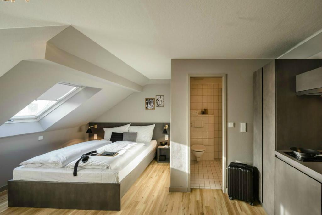 Апартаменты (Стандартные одноместные апартаменты) отеля BOLD Apartments, Франкфурт-на-Майне