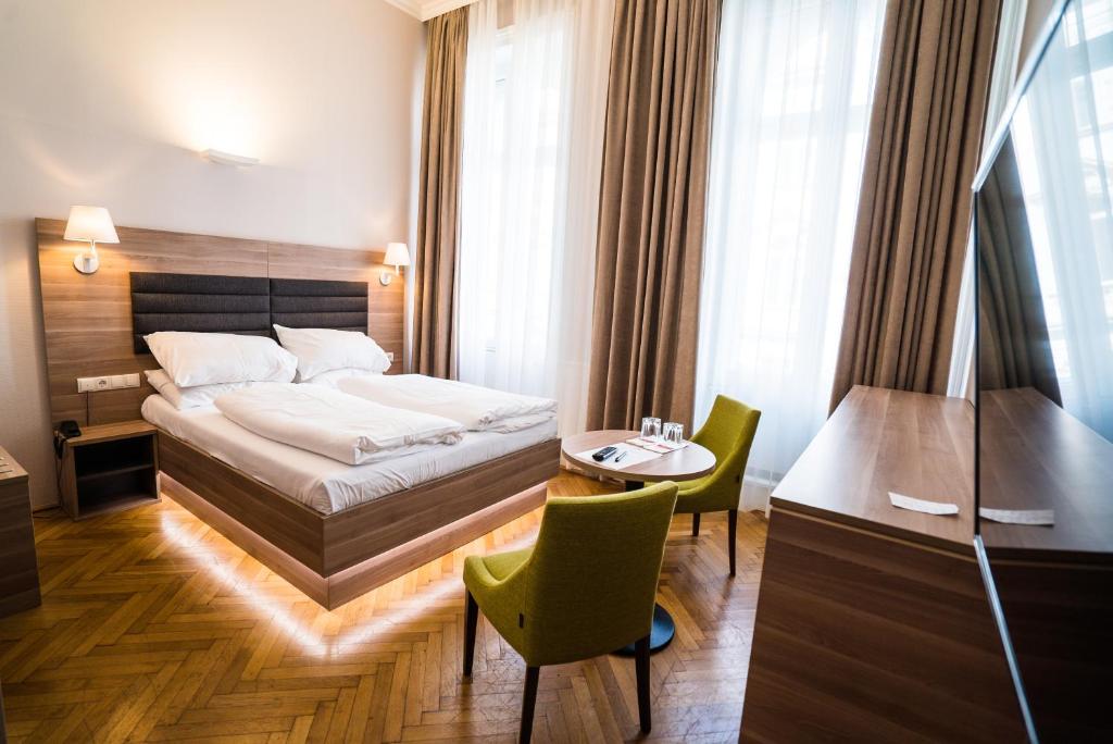 Двухместный (Двухместный номер с 1 кроватью или 2 отдельными кроватями) отеля Hotel Marc Aurel, Вена