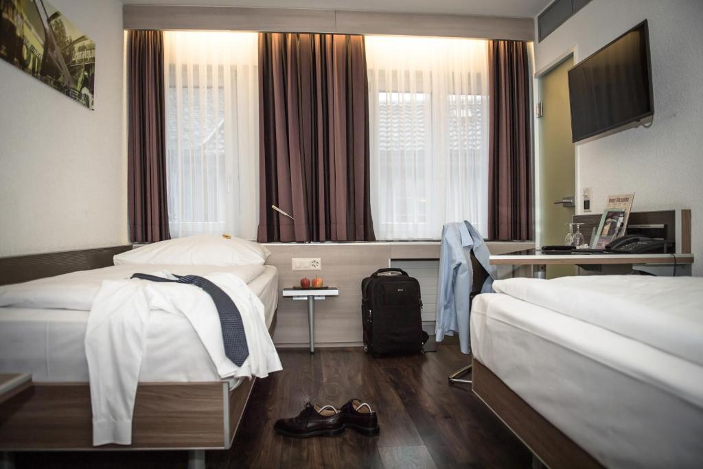 Двухместный (Двухместный номер с 2 отдельными кроватями) отеля Alexander, Цюрих