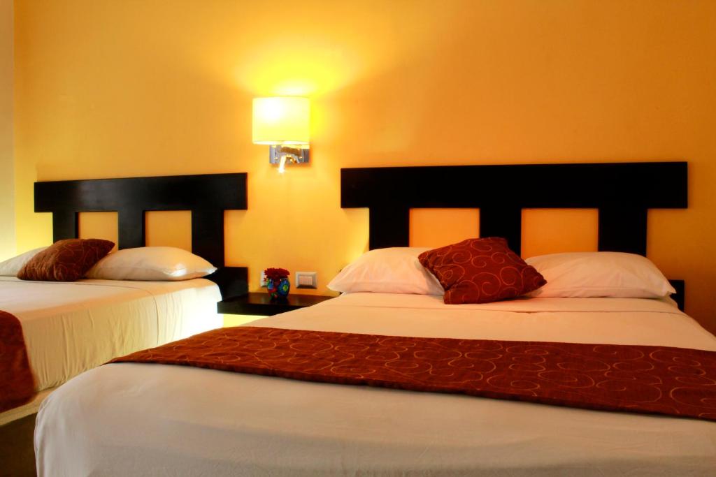 Двухместный (Двухместный номер с 2 отдельными кроватями) отеля Hotel Nautilus, Плая-дель-Кармен