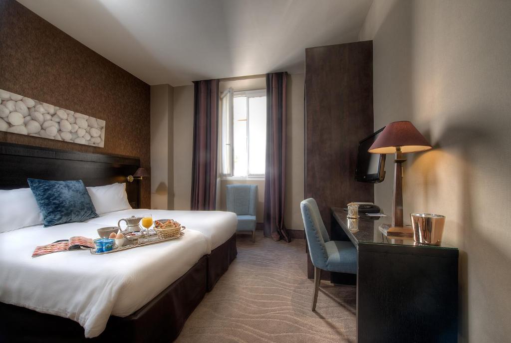 Двухместный (Классический двухместный номер с 2 отдельными кроватями - Для некурящих) отеля Best Western Plus Nice Cosy Hotel, Ницца