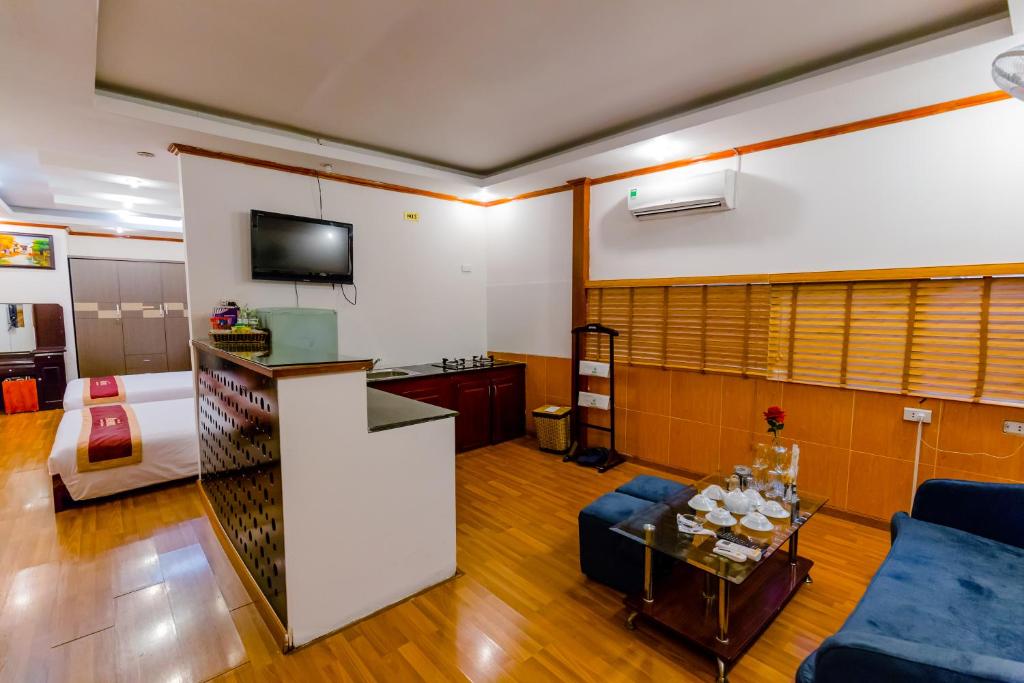 Двухместный (Двухместный номер Делюкс с 1 кроватью или 2 отдельными кроватями) мотеля A25 Hotel - Tue Tinh, Ханой