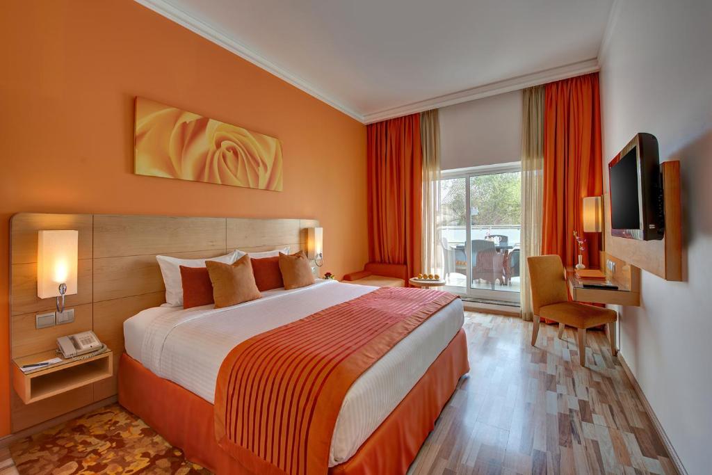 Двухместный (Представительский двухместный номер с 1 кроватью или 2 отдельными кроватями) отеля Al Khoory Executive Hotel, Al Wasl, Дубай