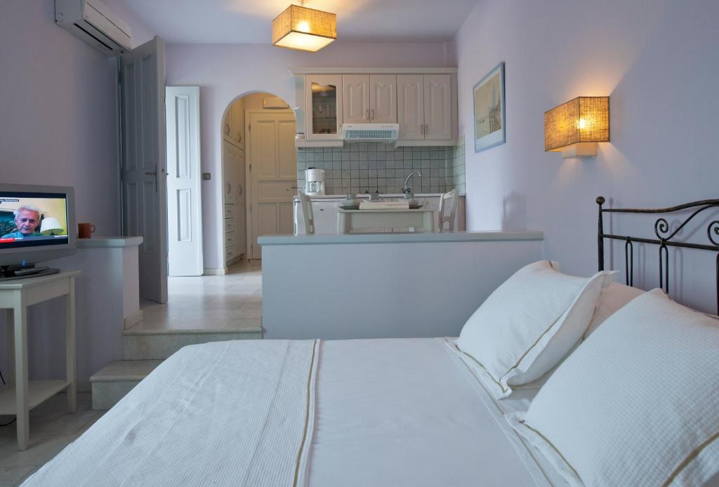 Апартаменты (Апартаменты с 1 спальней) апарт-отеля Ammos Naxos Exclusive Apartments & Studios, Наксос