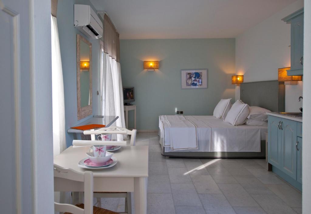 Студио (Номер-студио Делюкс) апарт-отеля Ammos Naxos Exclusive Apartments & Studios, Наксос