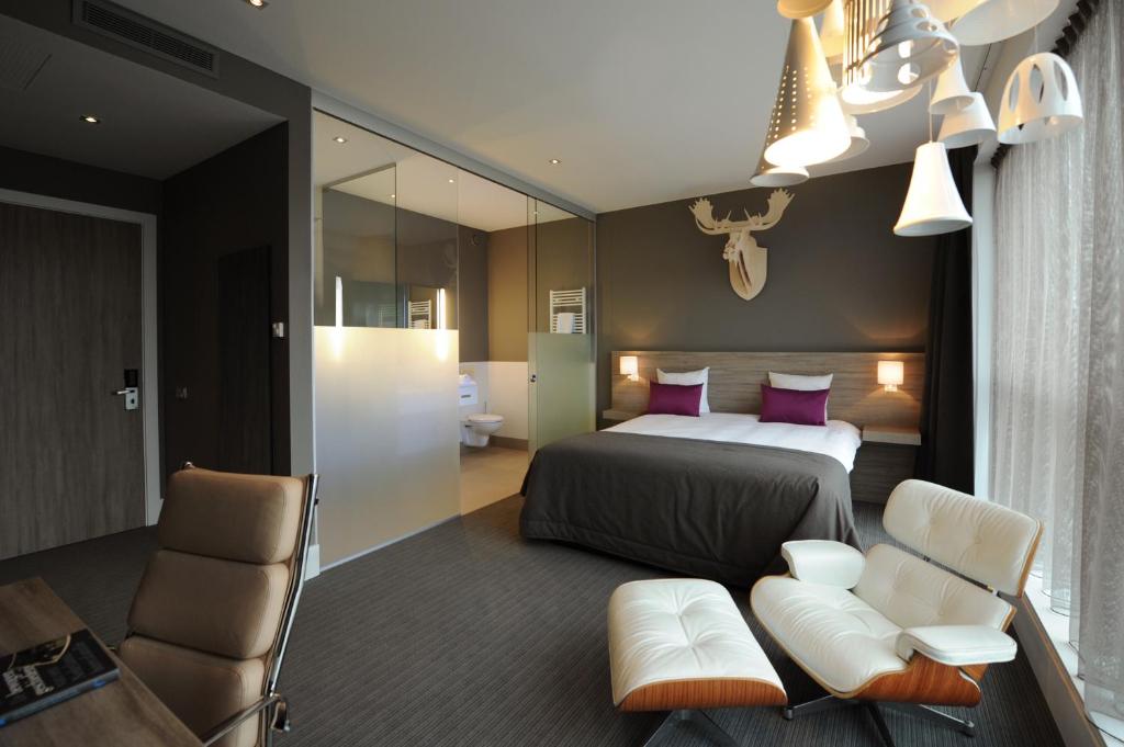 Двухместный (Клубный двухместный номер с 1 кроватью) отеля Van der Valk Hotel Brussels Airport, Дигем