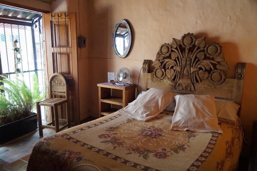 Двухместный (Бюджетный двухместный номер с 1 кроватью) гостевого дома Casa de Pita, Гуанахуато