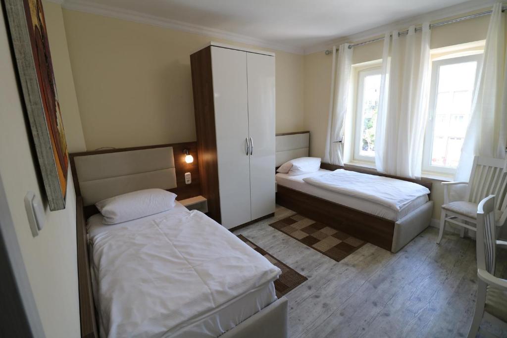 Двухместный (Двухместный номер с 2 отдельными кроватями) гостевого дома Hotel Boritzka, Гамбург